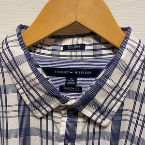 Tommy Hilfiger Button Down Shirt XL 80s 2ply